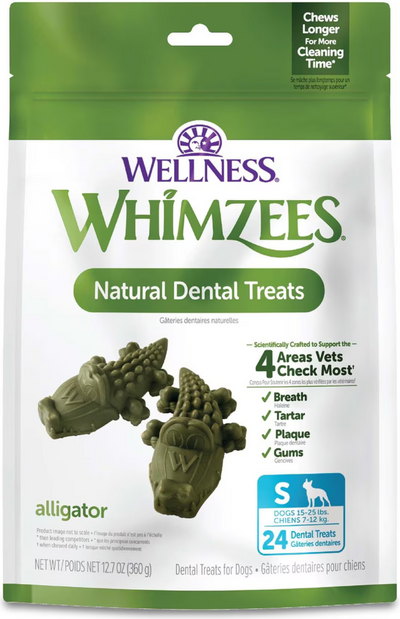 Whimzees Alligator Dental Treats