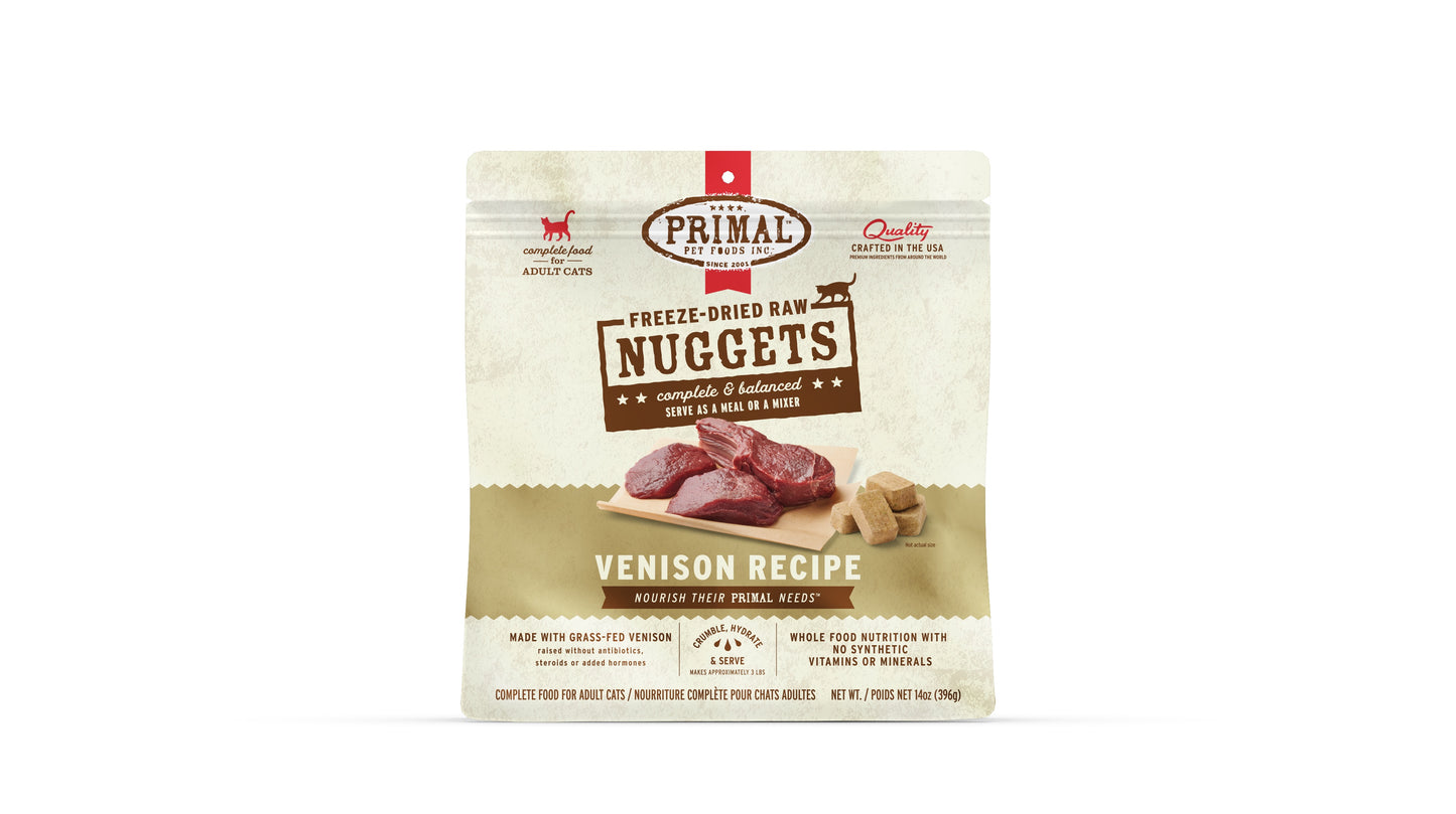 Primal Cat Freeze-Dried Venison Formula