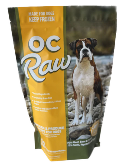 OC Raw Chicken & Produce