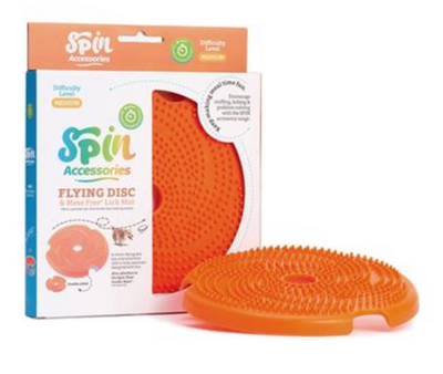 Spin Disc Interactice Lick Feeder & Frisbee