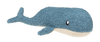 FuzzYard Life Blue Whale Plush Dog Toy