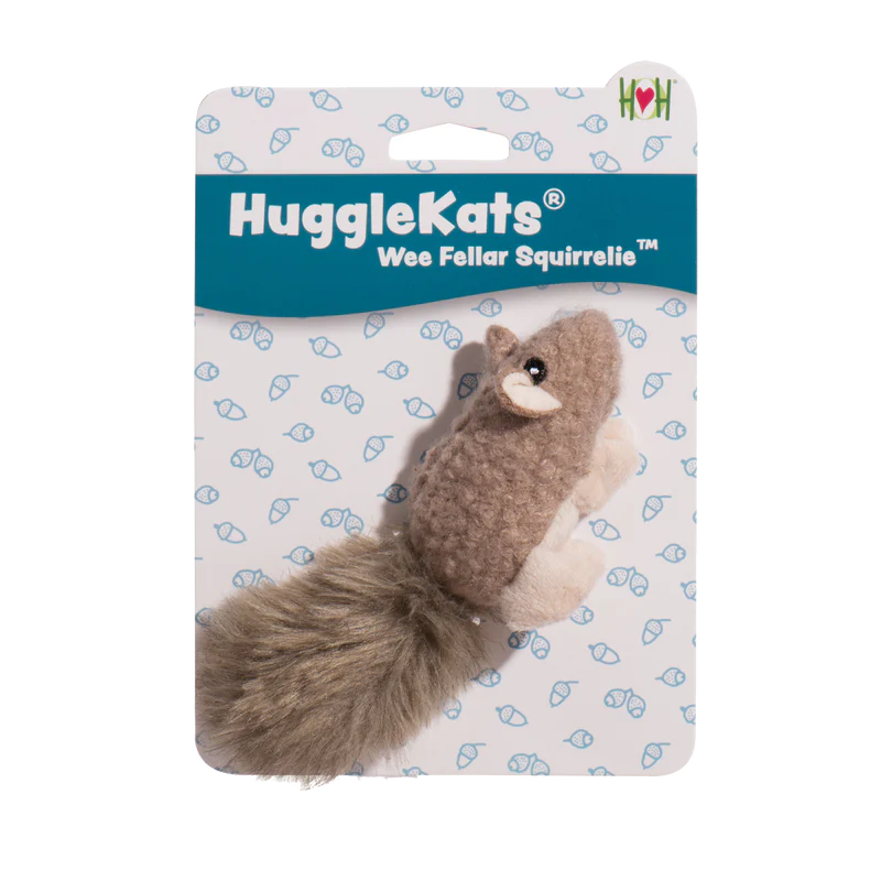 HuggleKats Fellar Squirrelie Cat Toy