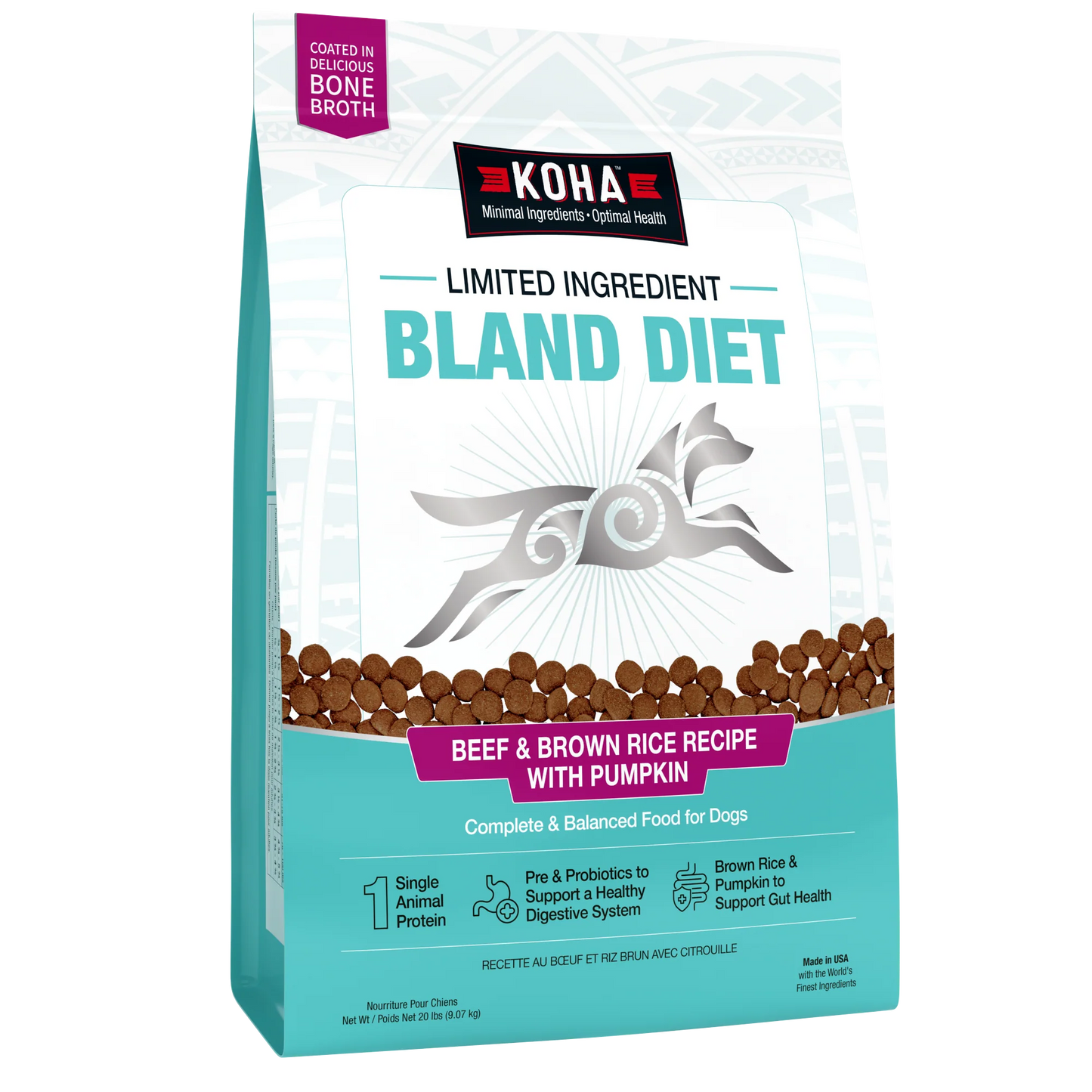 Koha Limited Ingredient Bland Diet Beef & Rice