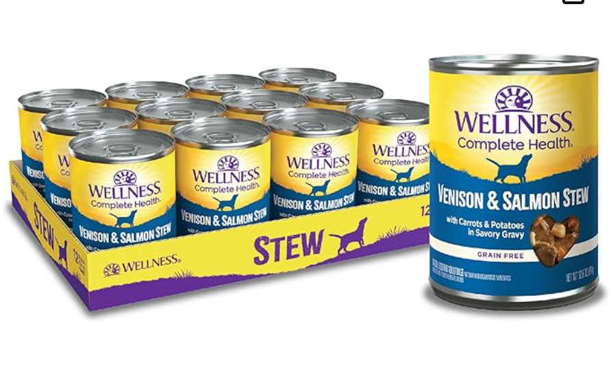 Wellness Grain-Free Venison & Salmon Stew