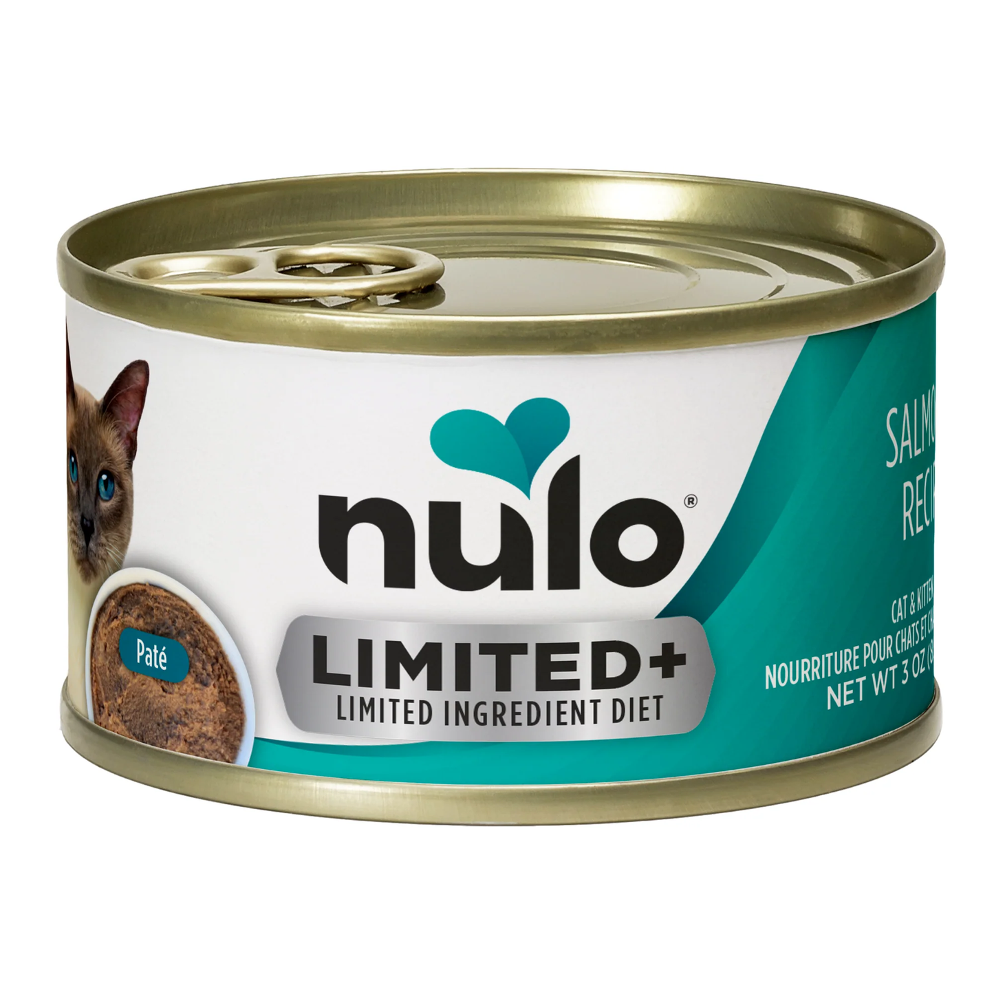 Nulo Limited+ Cat & Kitten Salmon Pate