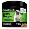 Pet Honesty Scoot Stopper Anal Gland Support Soft Chews 90 ct
