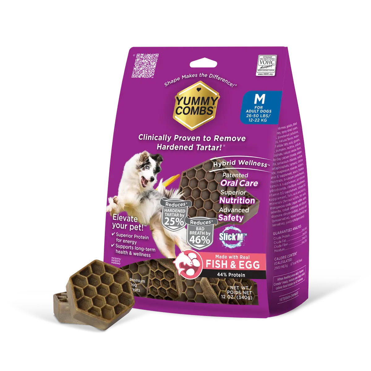 Yummy Combs Fish Dental Treats