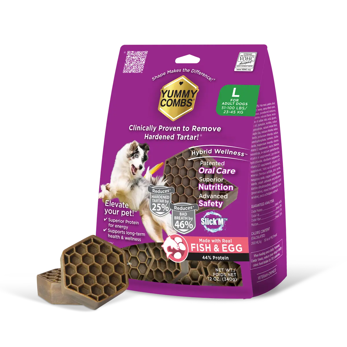 Yummy Combs Fish Dental Treats