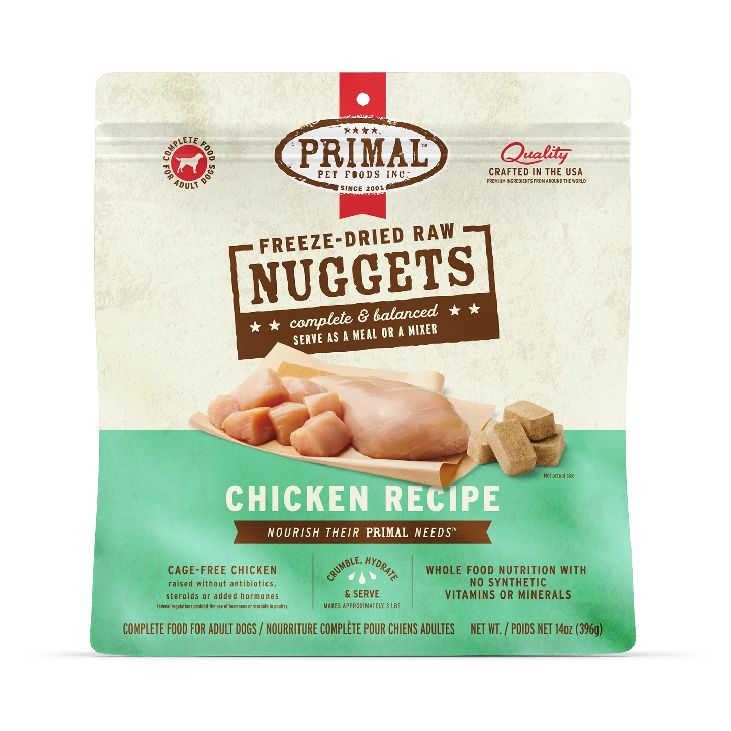 Primal Freeze-Dried Chicken Formula