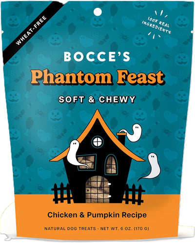 Bocce Phantom Feast Soft & Chewy Chicken & Pumpkin 6 oz