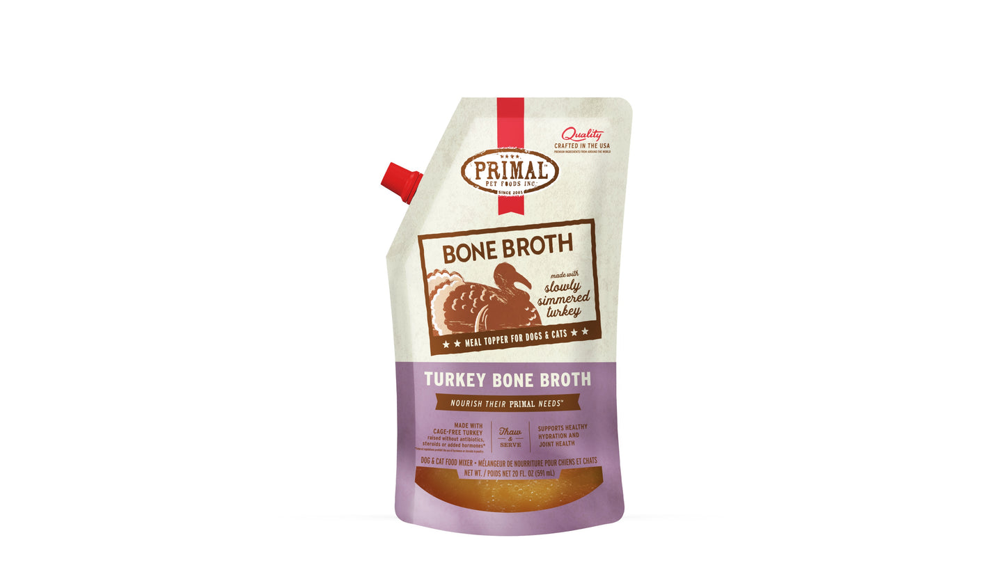 Primal Bone Broth Turkey 20 oz.