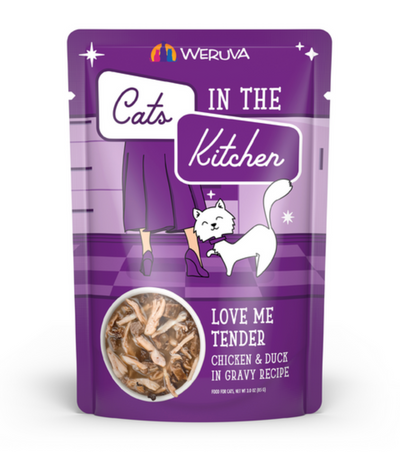 Weruva Cats in the Kitchen Love Me Tender Chicken & Duck Pouch