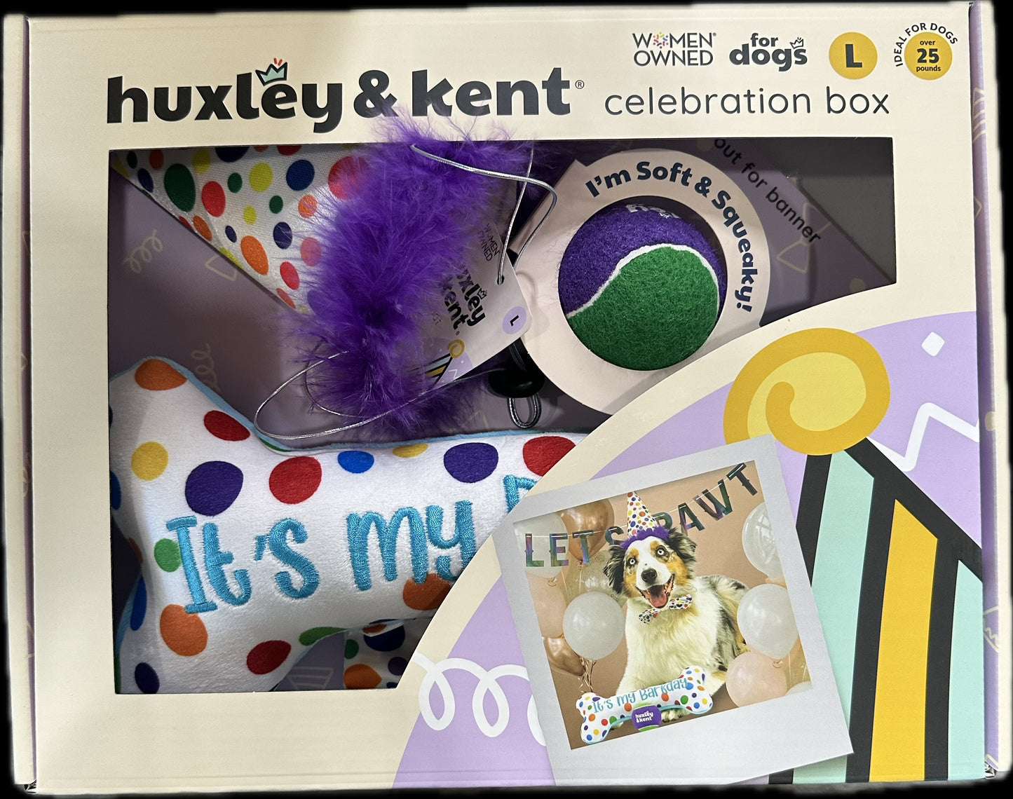 Huxley & Kent Happy Barkday Celebration Box