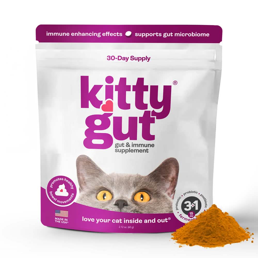 KittyGut Gut & Immune Supplement Cat 2.12 oz