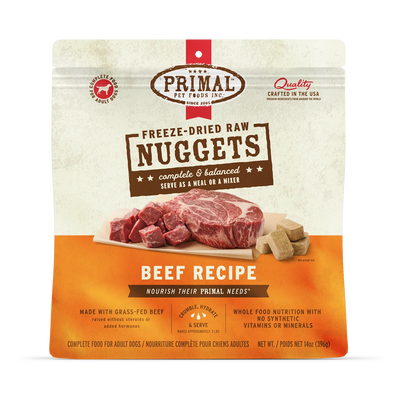 Primal Freeze-Dried Beef Formula