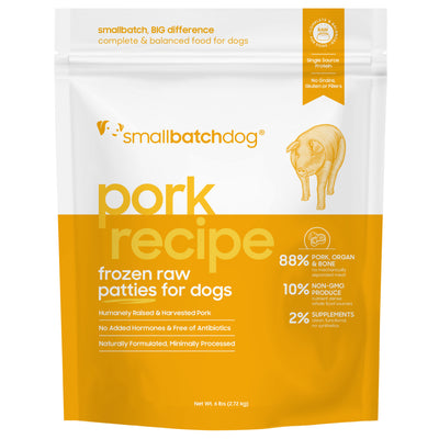 Small Batch Raw Frozen Pork Batch