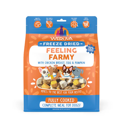 Weruva Freeze Dried Feeling Farmy Dinner