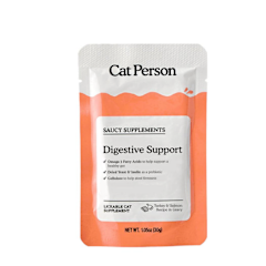 Cat Person Digestive Support Turkey & Salmon Lickable Supplement