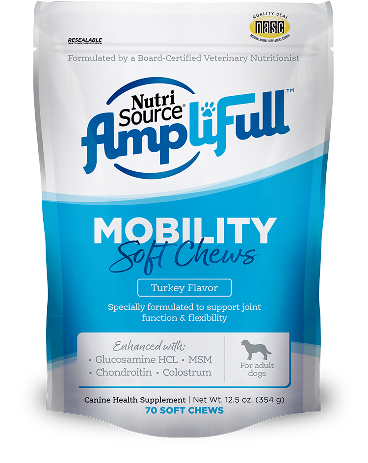 Nutri Source AmpliFull Mobility Soft Chew Supplement 12.5 oz