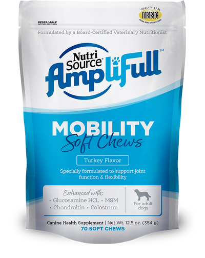 Nutri Source AmpliFull Mobility Soft Chew Supplement 12.5 oz