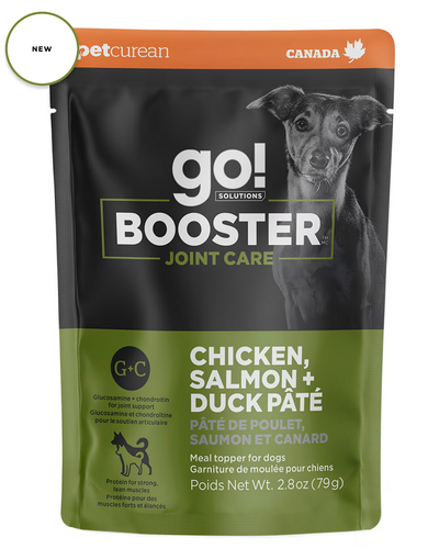 Go! Solutions Dog Booster Joint Care Chicken, Salmon + Duck Pate