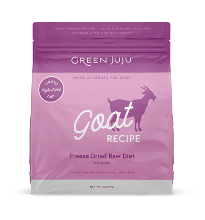 Green Juju Freeze Dried Limited Ingredient Goat 14 oz.