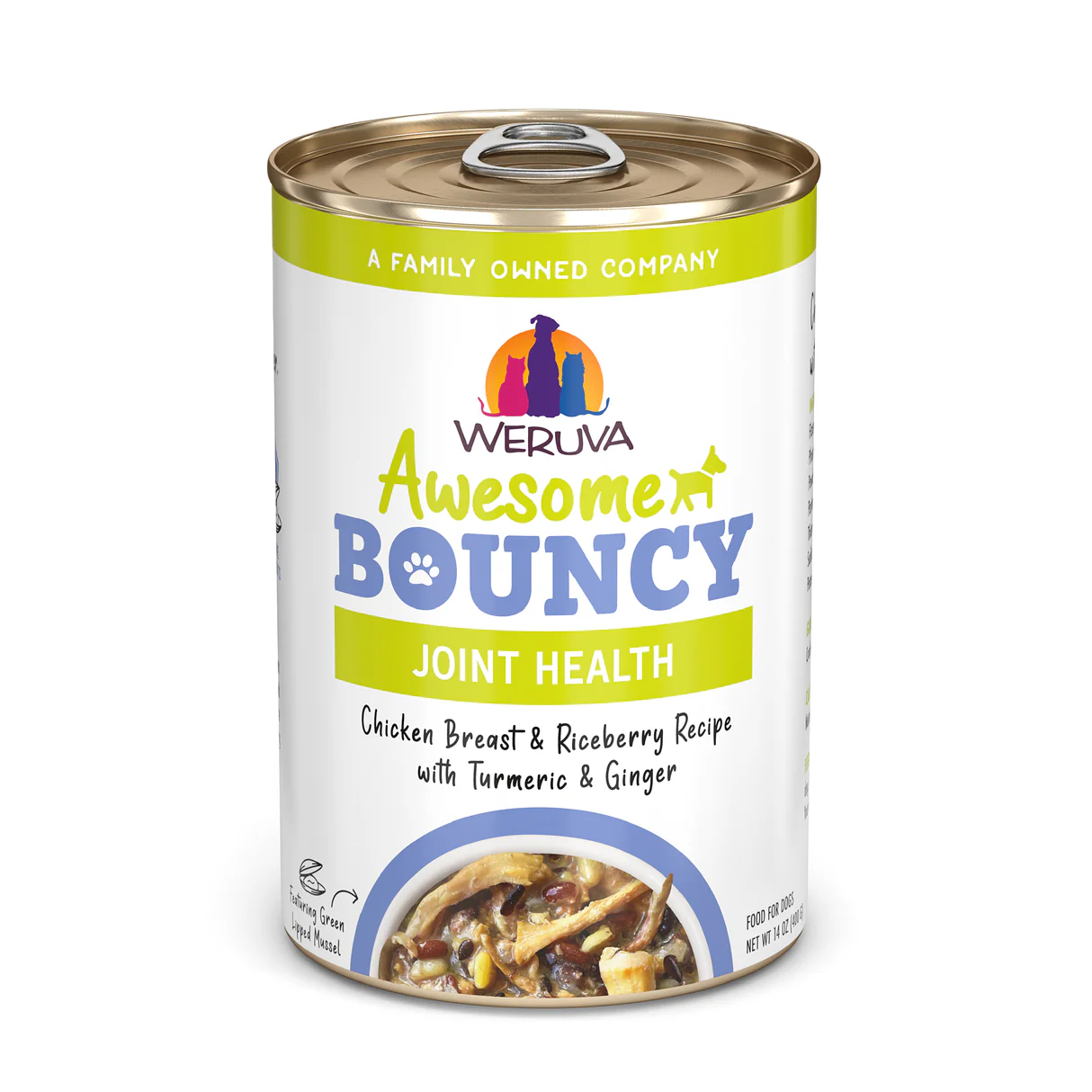 Weruva Awesome Bouncy Joint Health Chicken & Rice