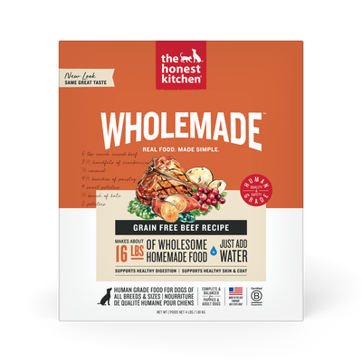 Honest Kitchen Grain Free Beef Recipe