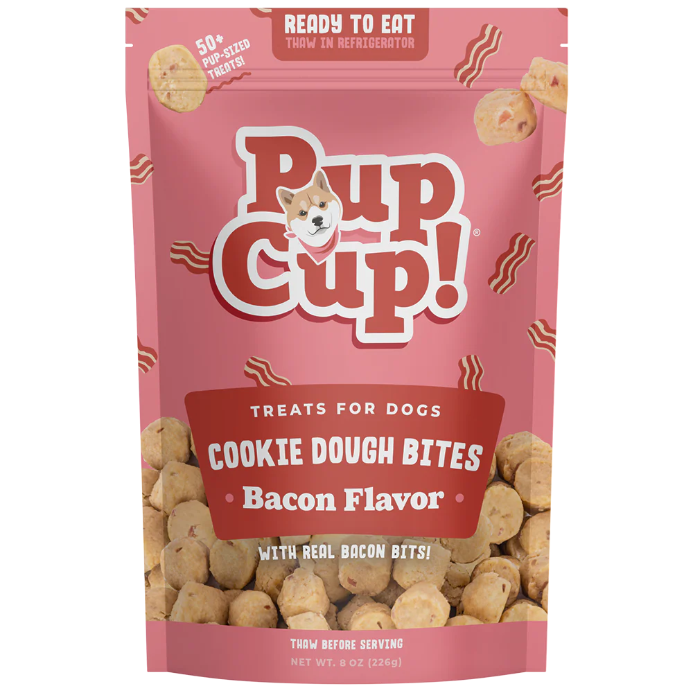 PupCup Frozen Bacon Cookie Dough 8 oz