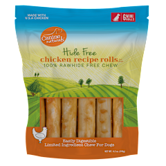 Canine Naturals Hide Free Chicken Roll Chews