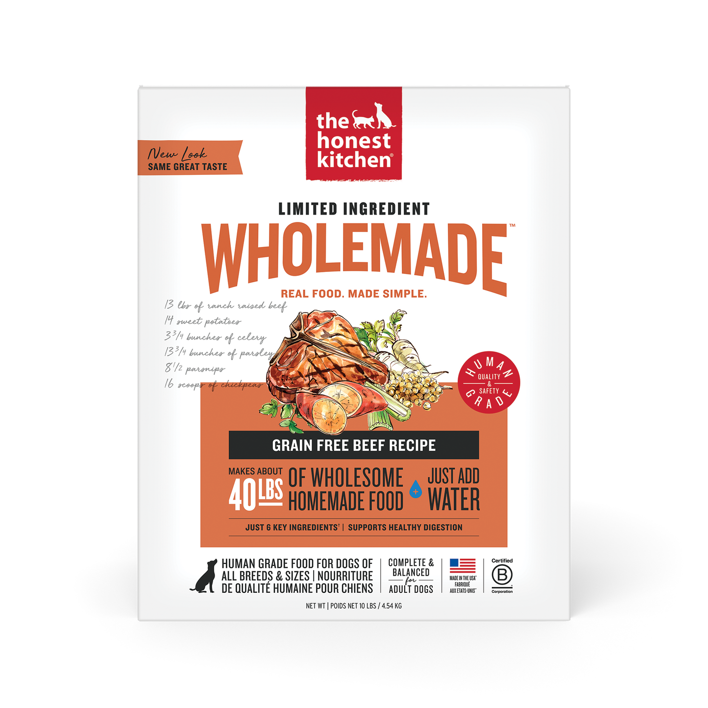 Honest Kitchen Limited Ingredient Beef Recipe