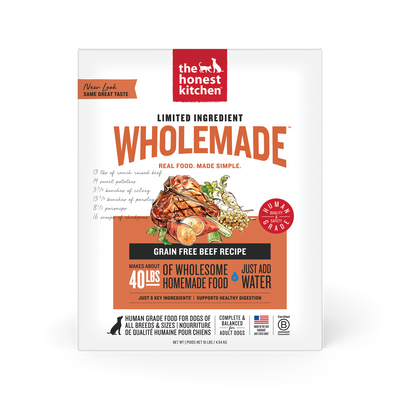 Honest Kitchen Limited Ingredient Beef Recipe