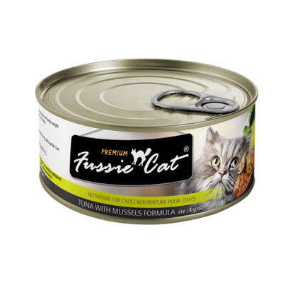 Fussie Cat Premium Tuna & Mussels