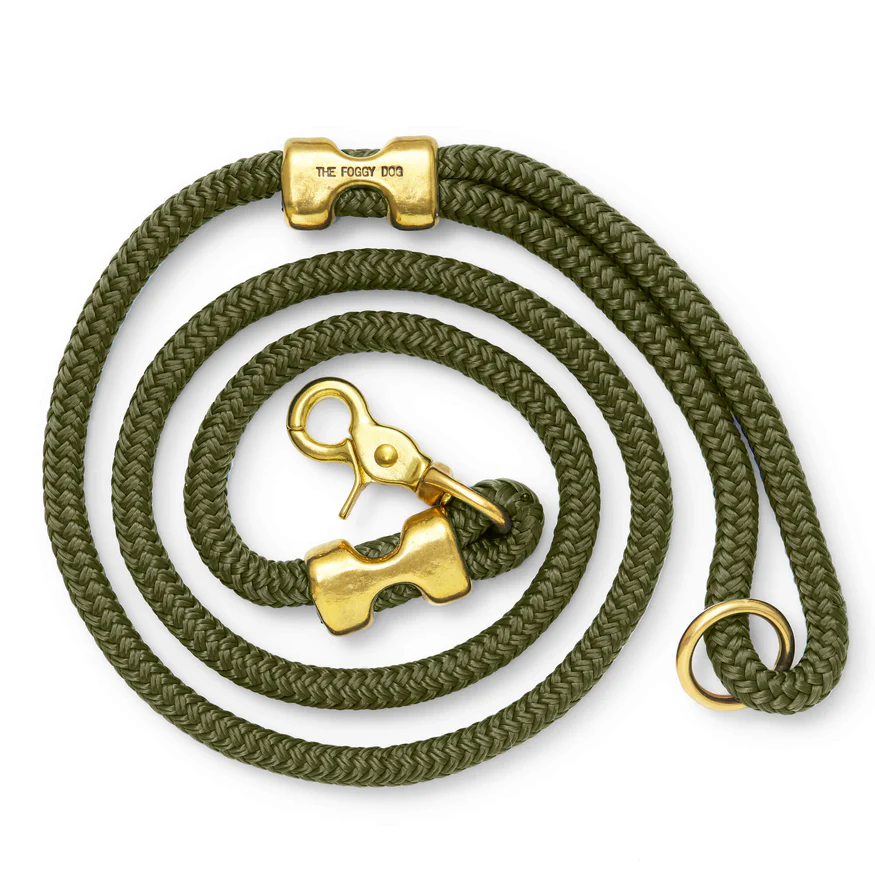 Foggy Dog Marine Rope Dog Leash 5'