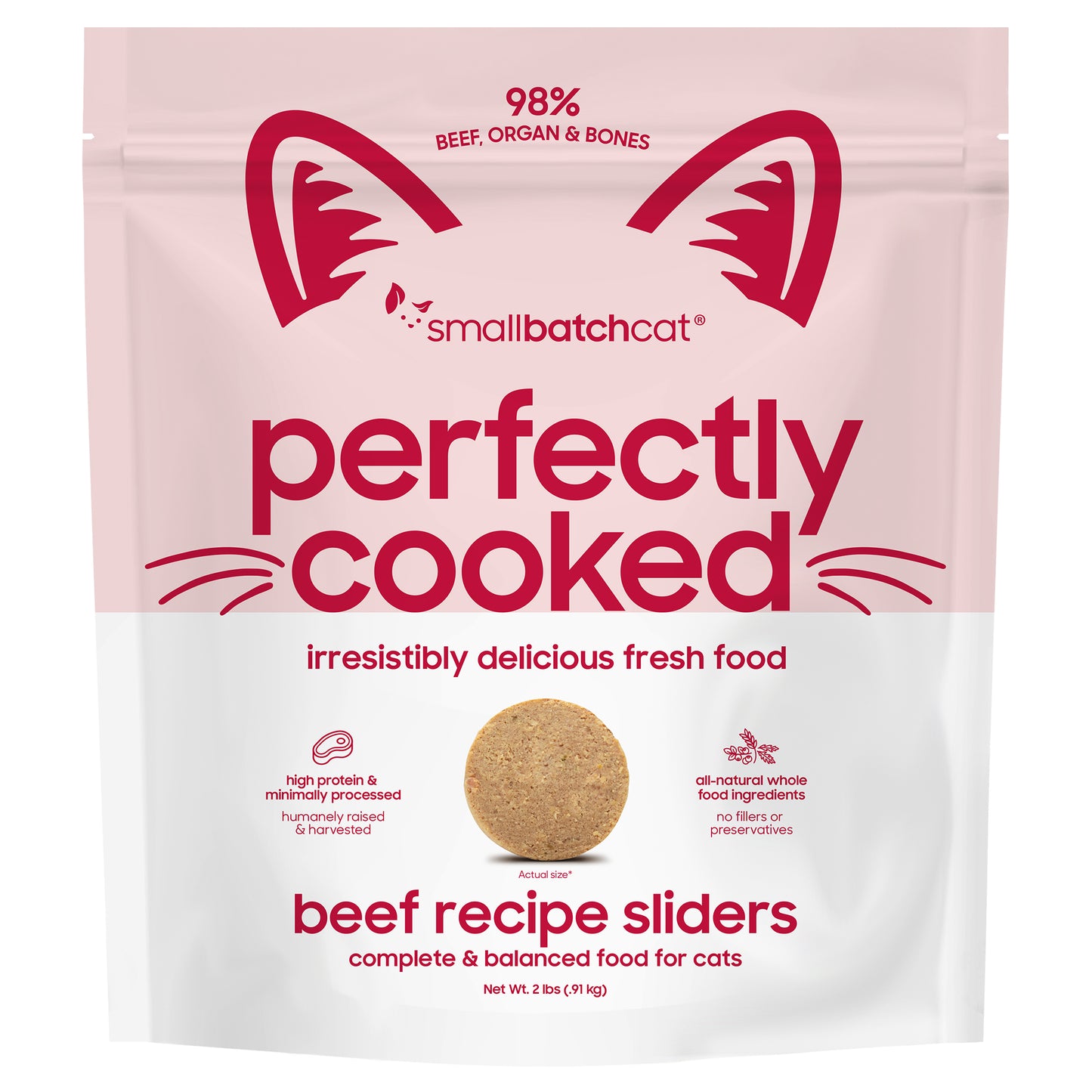 Small Batch Perfectly Cooked Beef Sliders Cat