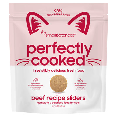 Small Batch Perfectly Cooked Beef Sliders Cat