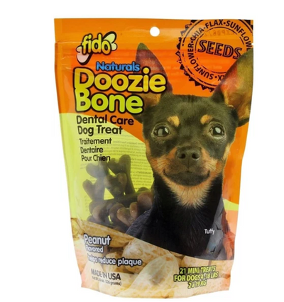 Fido Naturals Doozie Bone Peanut