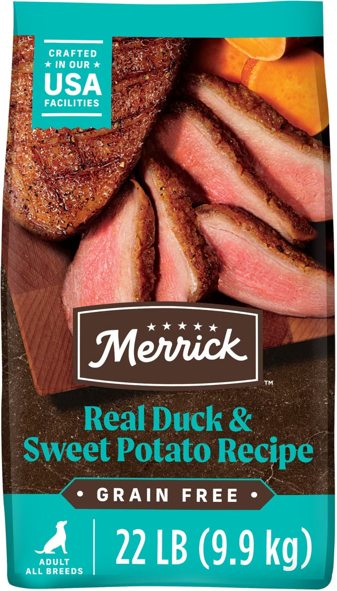 Merrick Grain-Free Real Duck & Sweet Potato Recipe