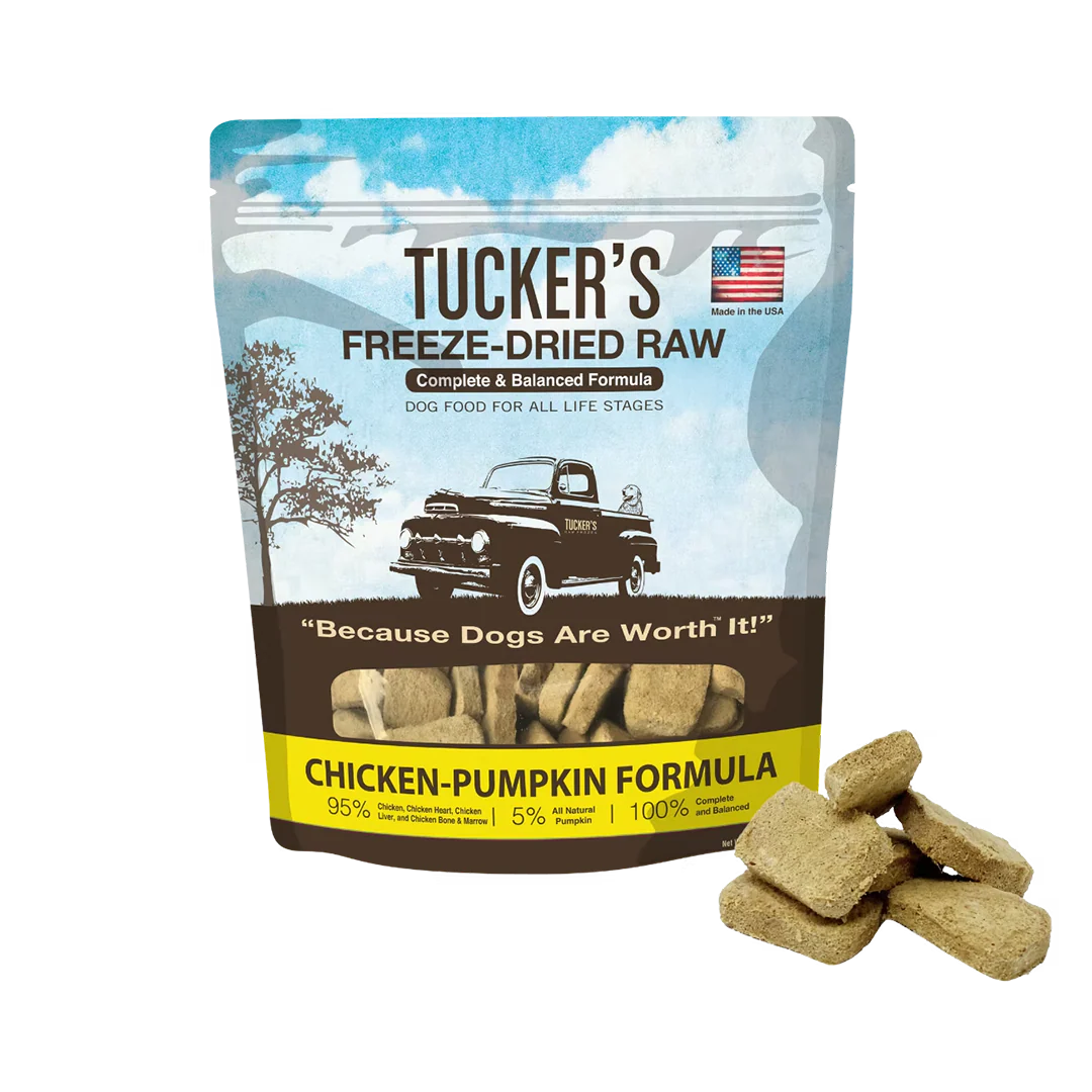 Tucker's Freeze Dried Chicken & Pumpkin 14 oz