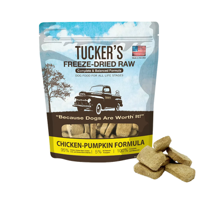 Tucker's Freeze Dried Chicken & Pumpkin 14 oz