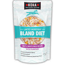 Koha Limited Ingredient Beef & White Rice Bland Diet