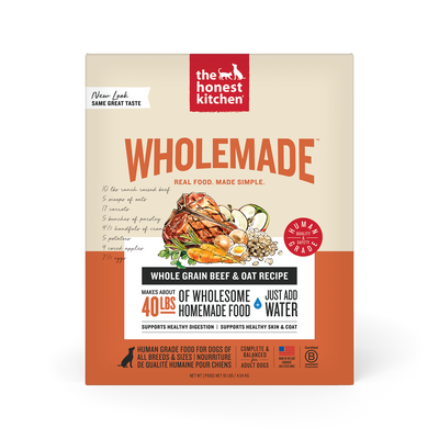 Honest Kitchen Whole Grain Beef Recipe