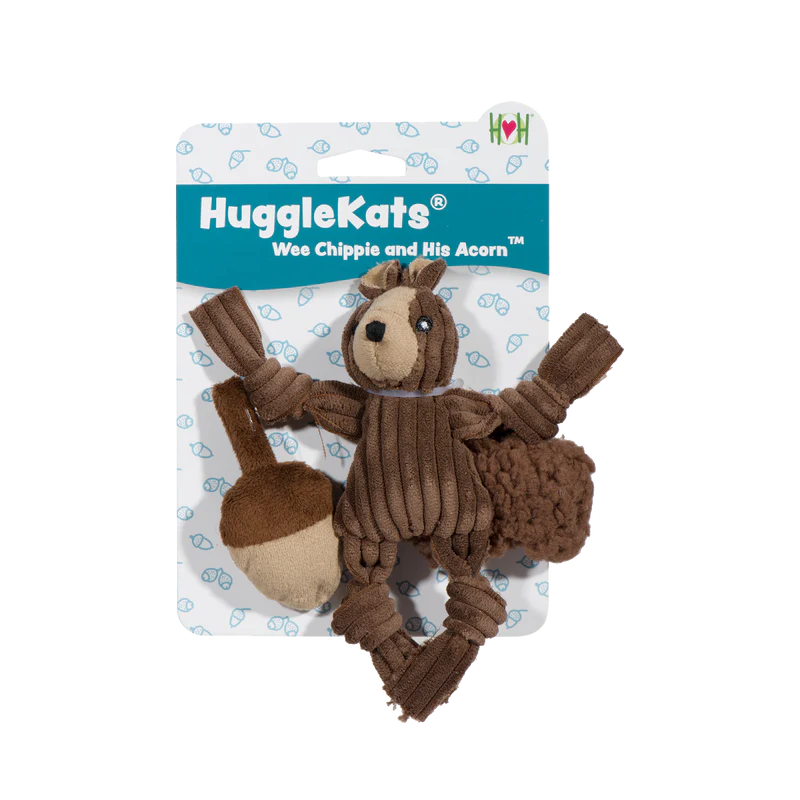 HuggleKats Chippie & Acorn Cat Toy