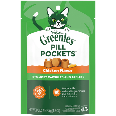 Greenies Pill Pockets Cat Chicken 45 ct.