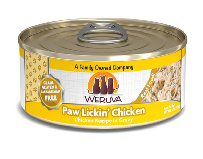 Weruva Cat Classic Grain-Free Paw Lickin' Chicken in Gravy
