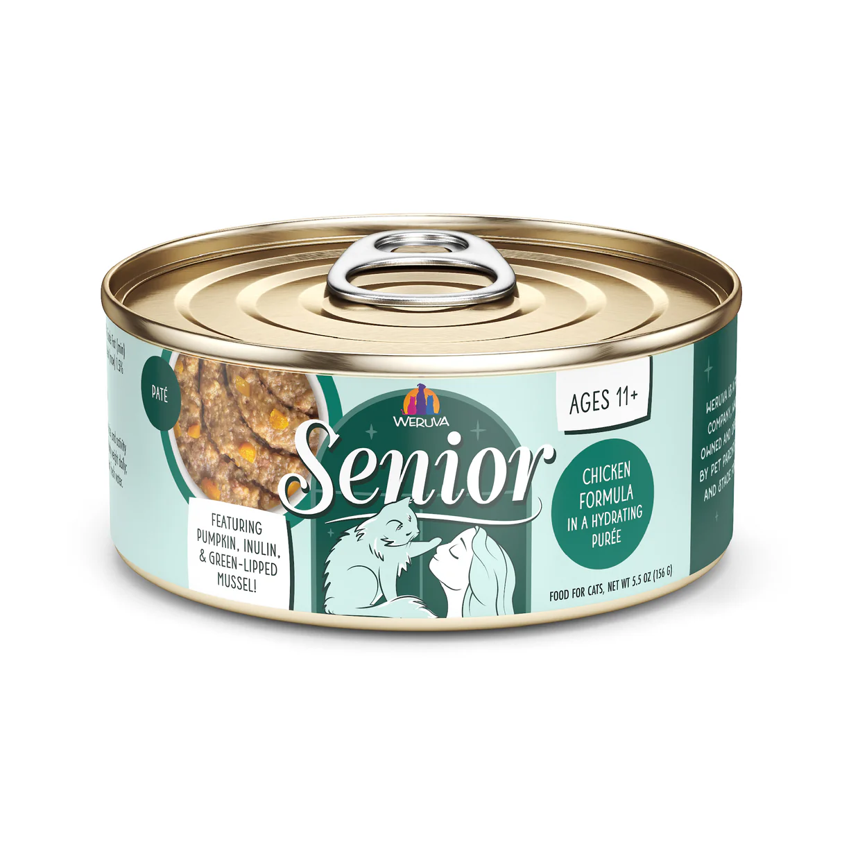 Weruva Senior Cat Chicken in Hydrating Purée