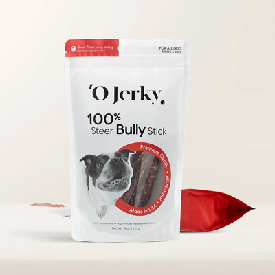 O Jerky 100% Beef Steer Bully Sticks