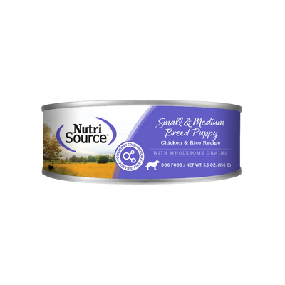 Nutri Source Small & Medium Breed Chicken & Rice Puppy