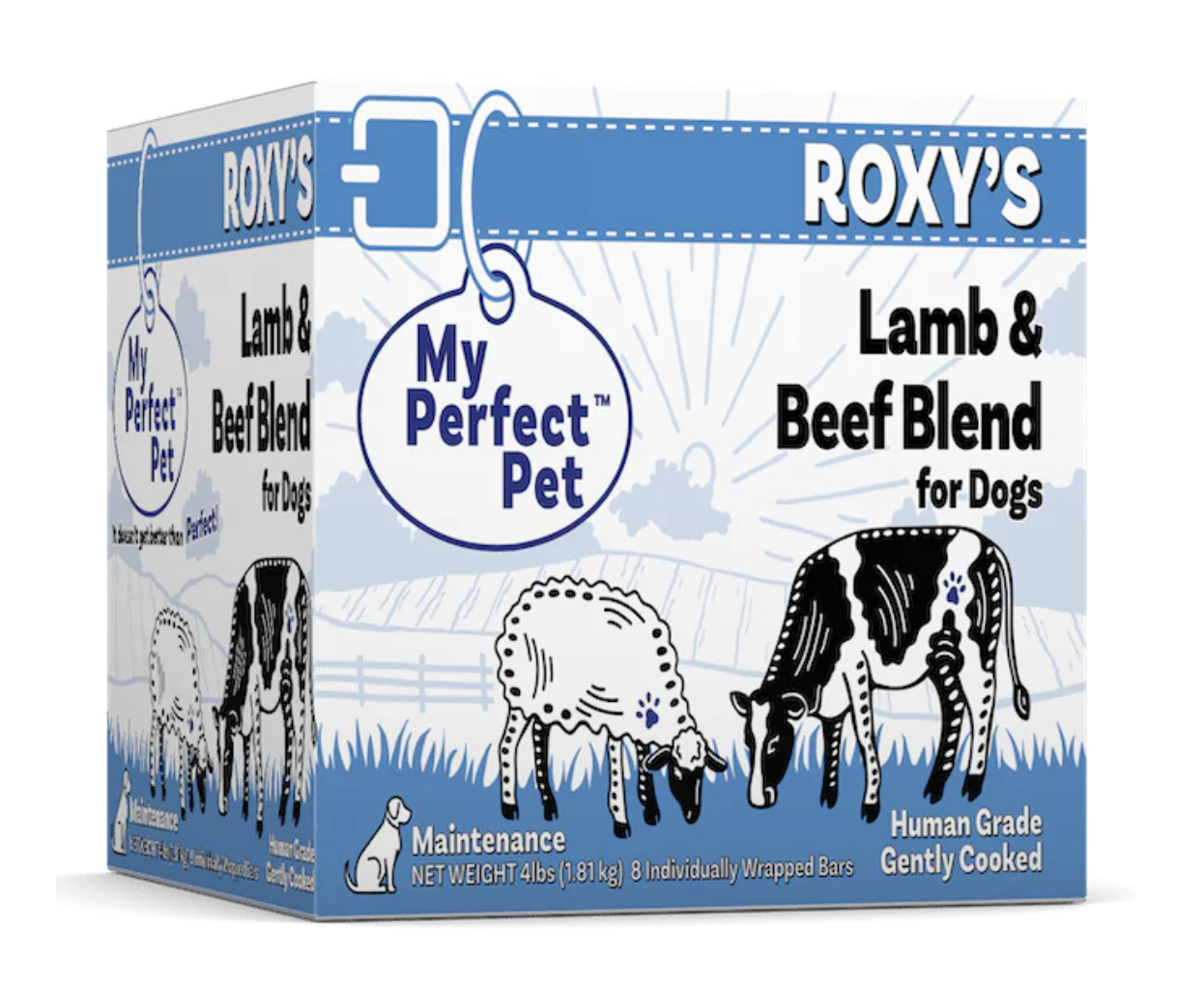 My Perfect Pet Roxy's Grain Free Lamb & Beef Dog  4 lb.