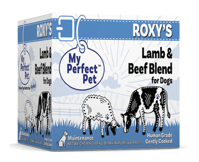 My Perfect Pet Roxy's Grain Free Lamb & Beef Dog  4 lb.